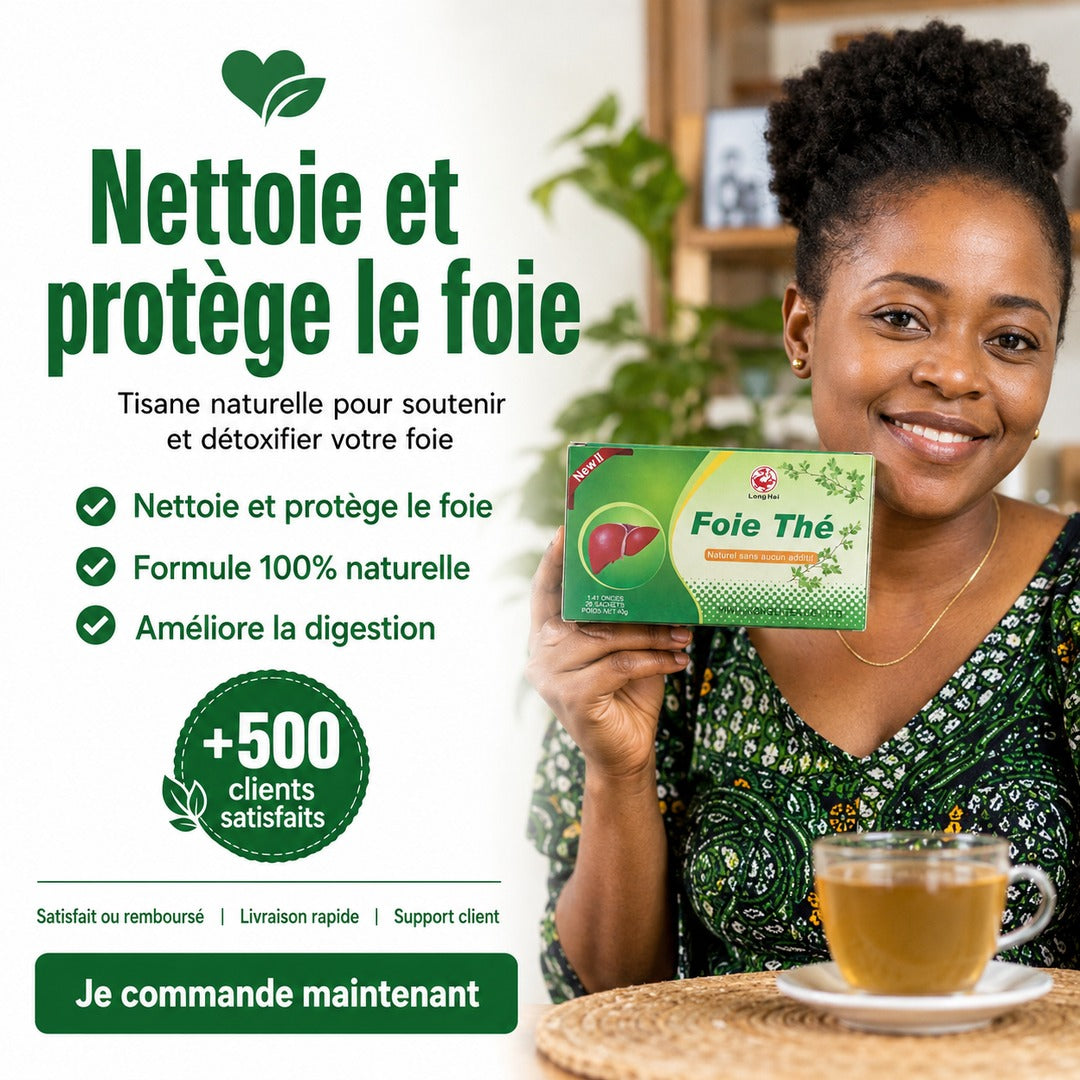 Thé Détox Foie : la clé d’un corps léger et sain (Cote d'ivoire)