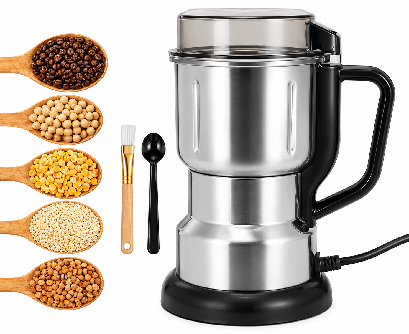 Le Broyeur Haute Précision Inox 500W – Édition Prestige 2026 (Certification Suisse)